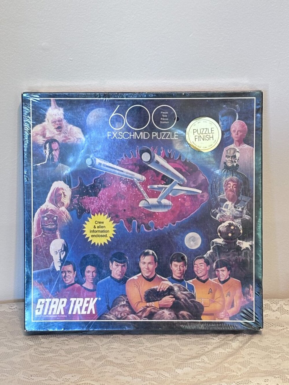 STAR TREK Puzzle FX Schmid 600 Piece Exquisit 1993 Paramount NEW Factory Sealed